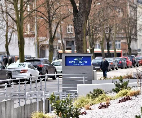 Lägenhetshotell Patio Riverfront Gdańsk